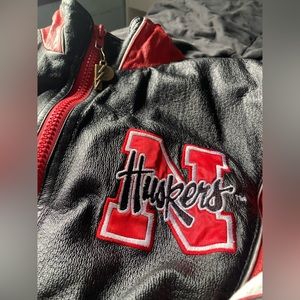 COPY - Nebraska Huskers Leather varsity jacket